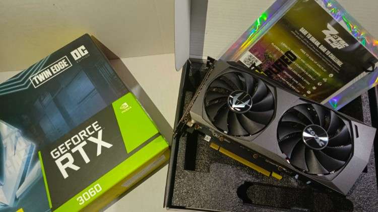 Zotac rtx 3060 12gb - 6 meses de uso - caja original1010512924