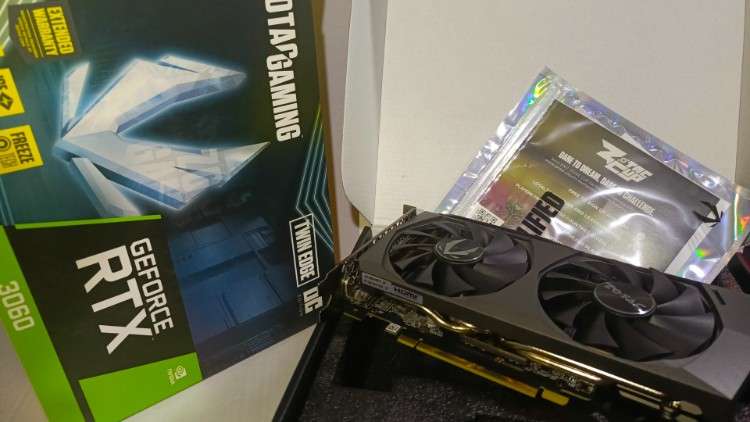 Zotac rtx 3060 12gb - 6 meses de uso - caja original1010512924