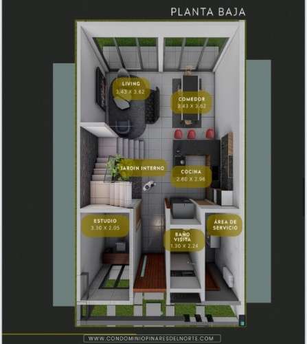 Casa en venta en condominio zona norte1581112952