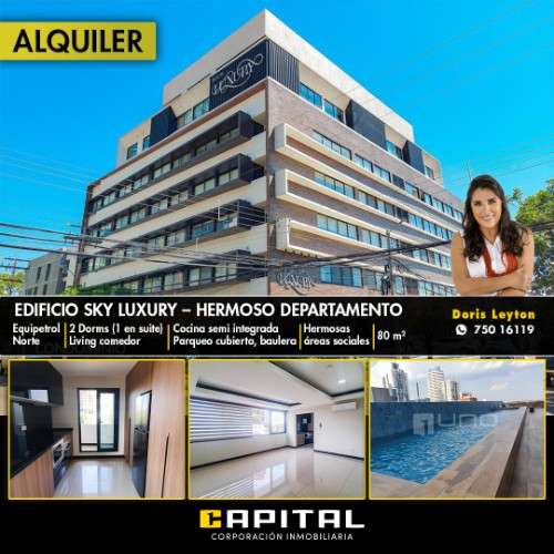 Edificio sky luxury – hermoso departamento en alquiler557234376