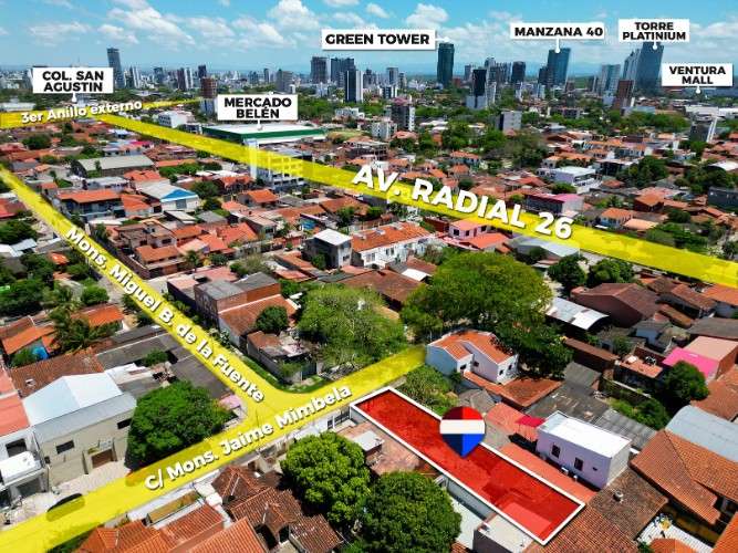 Terreno en venta - zona norte av radial 26 antes 4to. anillo225249452