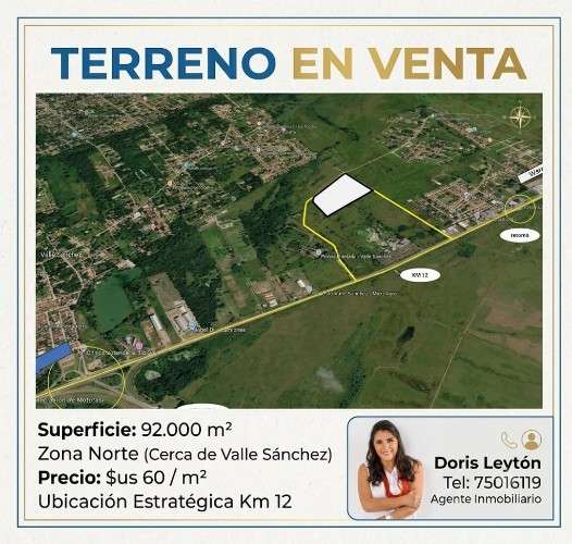 Terreno de 9.2 has en zona norte1815042892