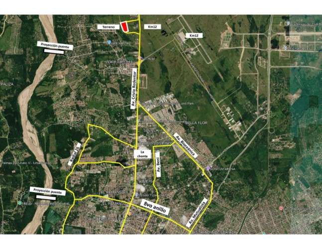 Terreno de 9.2 has en zona norte1815042892