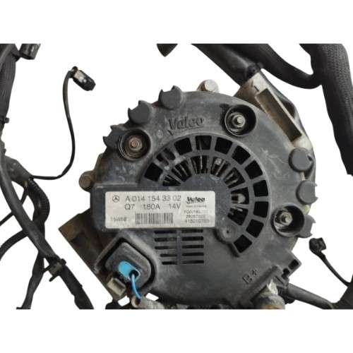 Alternador + cableado original marca valeo mercedes benz ml350 año 2013245060275