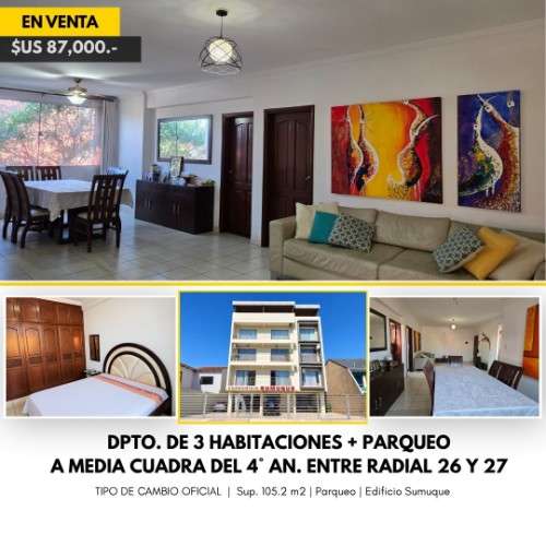 ¡departamento en venta – edificio sumuque!1260506370