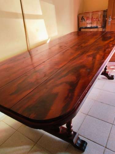 Mesa de madera maciza colonial545783565