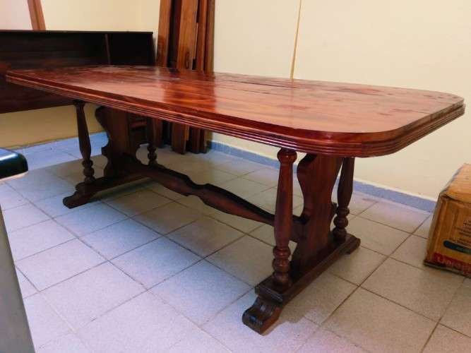 Mesa de madera maciza colonial545783565