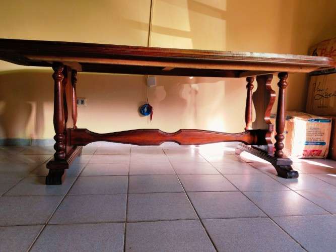 Mesa de madera maciza colonial545783565