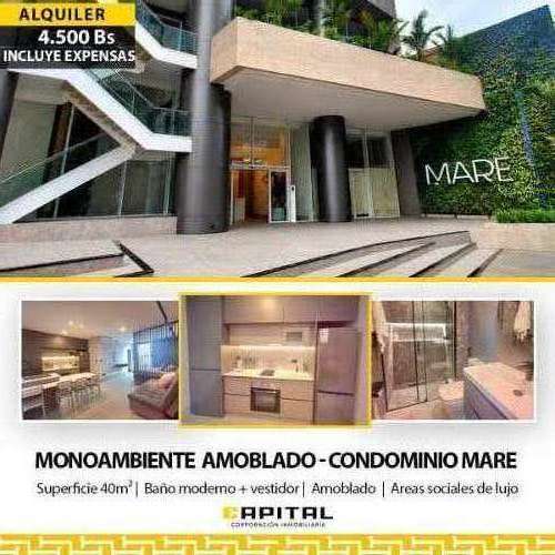 Departamento amoblado en condominio mare2110017928