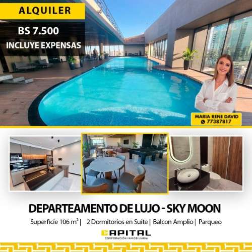 Lujo a estrenar en equipetrol – sky moon1997997337