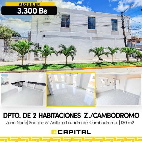Amplio departamento en alquiler zona cambodromo1469232591