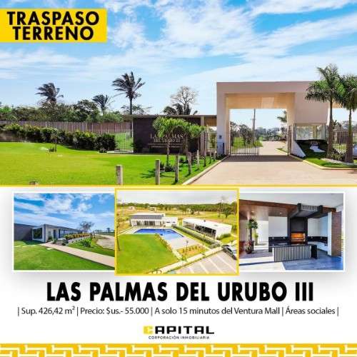 Traspaso terreno – palmas del urubó699050513