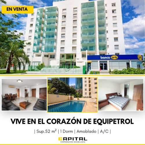 Departamento en venta sobre avenida san martin - equipetrol norte2116441757