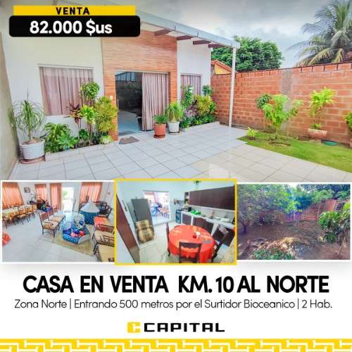 Casa en venta – zona norte km.102129003315