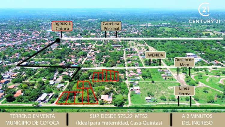 Terrenos en cotoca - para casa quinta y fraternidades311189033