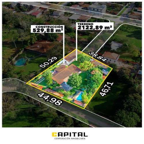 Linda casa quinta/doble vía la guardia en venta1314684595