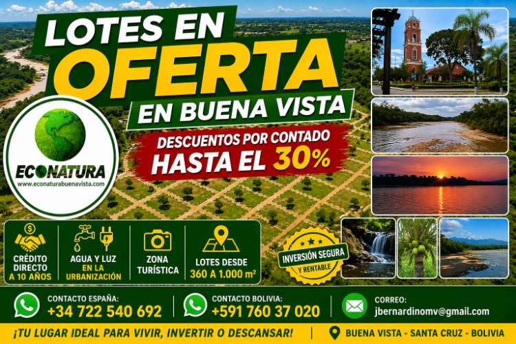 Venta de lotes en oferta de 365 a 1.000m21318271223