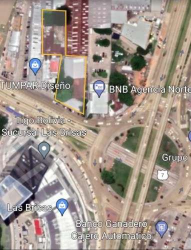 Terreno en venta sobre la avenida banzer1904090065