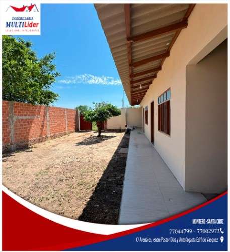 Bonita casa en venta en montero457023242