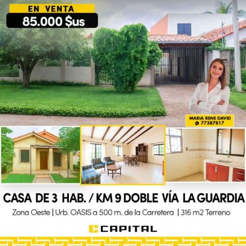 Casa en venta – urbanizacion oasis700057881