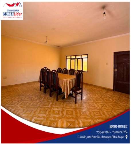Oportunidad única casa en venta en zona central de montero727254757