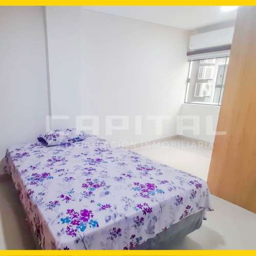 Departamento amoblado en alquiler – condominio stanza. ubicado en equipetrol,1996437807