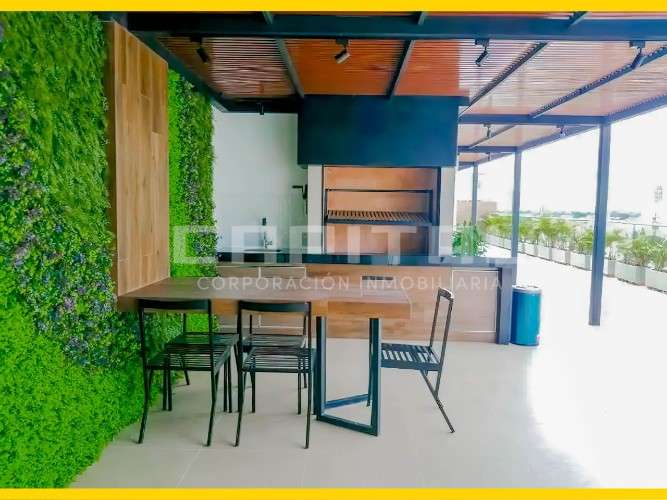 Departamento amoblado en alquiler – condominio stanza. ubicado en equipetrol,1996437807