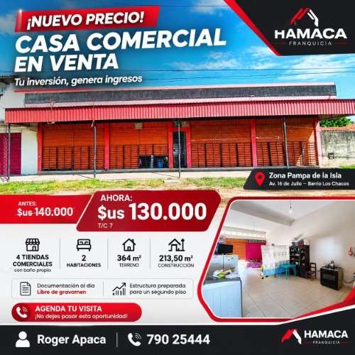 Casa comercial en venta sobre avenida317717263