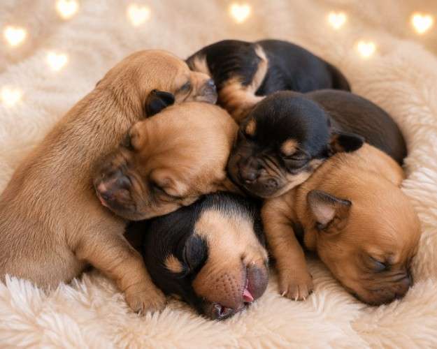 Perritos salchicha daschunt 12906067