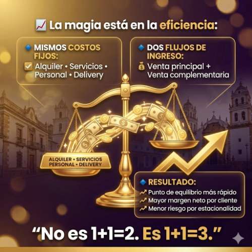 Oportunidad dual: dos líneas de ingreso operando en sinergia (sucre)1446164022