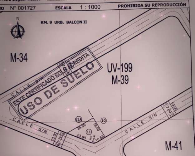 Venta de terreno urbanizado de 335 m² en zona sur95606508