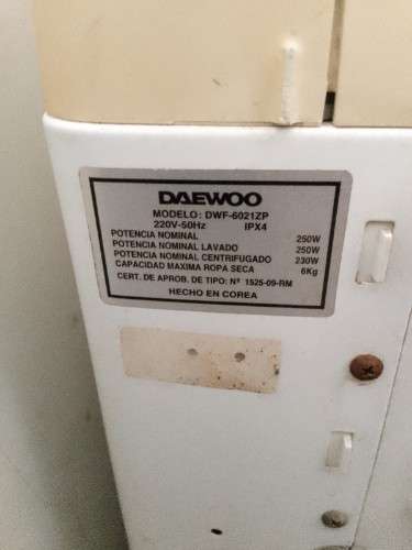 Lavadora usada en perfecto estado 1361116865