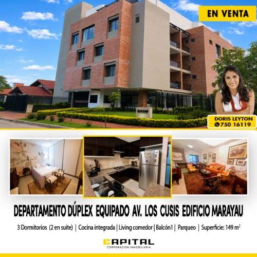 Duplex en venta en edificio marayau264697869