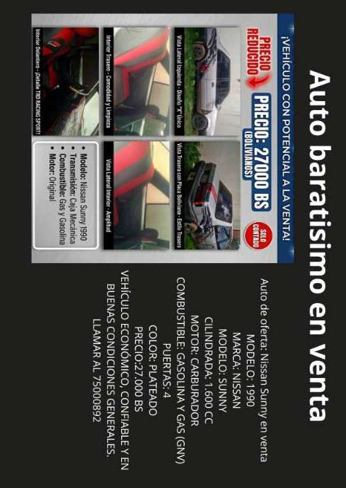 Auto baratisimo de oferta432344843