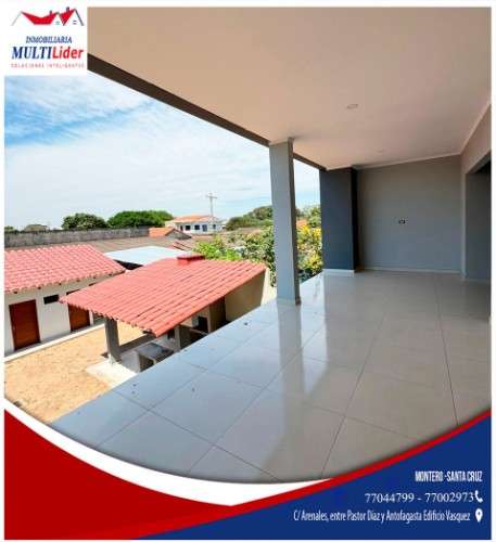 Bonita casa de 2 plantas en venta dentro del primer anillo de montero1784385438