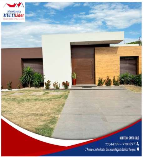 Bonita casa en venta - en montero - zona de guabira 1219424970