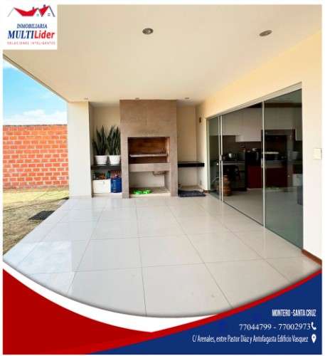 Bonita casa en venta - en montero - zona de guabira 1219424970