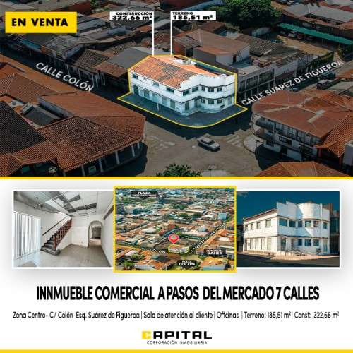 Esquina comercial a pasos del mercado 7 calles1508183578