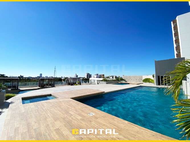 Departamento 1 dormitorio en alquiler en torre platinum ii, equipetrol norte748400836