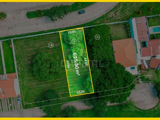 En condominio casa de campo vendo terrenos de 625 m2626846665