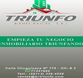 BIENES RAICES TRIUNFO S.R.L banner