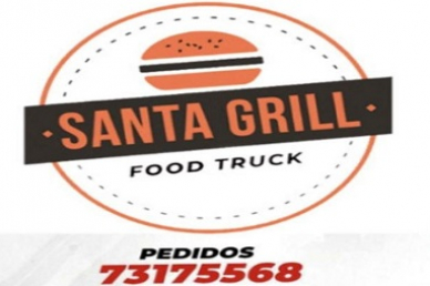 SANTA GRILL banner