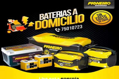 BATERIAS PIONEIRO BOLIVIA banner