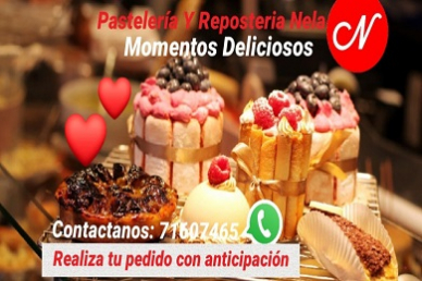 Pasteleria y Reposteria Nela banner