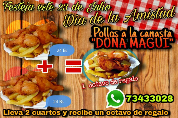 Pollo a la Canasta  banner